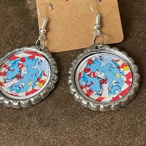 Dr Seuss earrings
